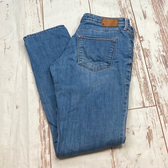 H&M &Sqin Slim Leg Low Rise Medium Wash Sz 29x32 - Picture 2 of 12